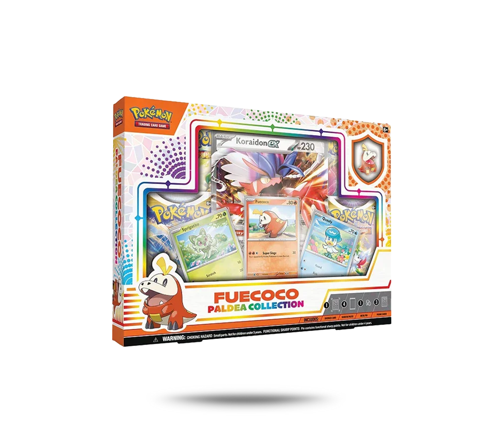 PREMIUM COLLECTION - PALDEA QUAXLY / FUECOCO / SPRIGATITO [ES]