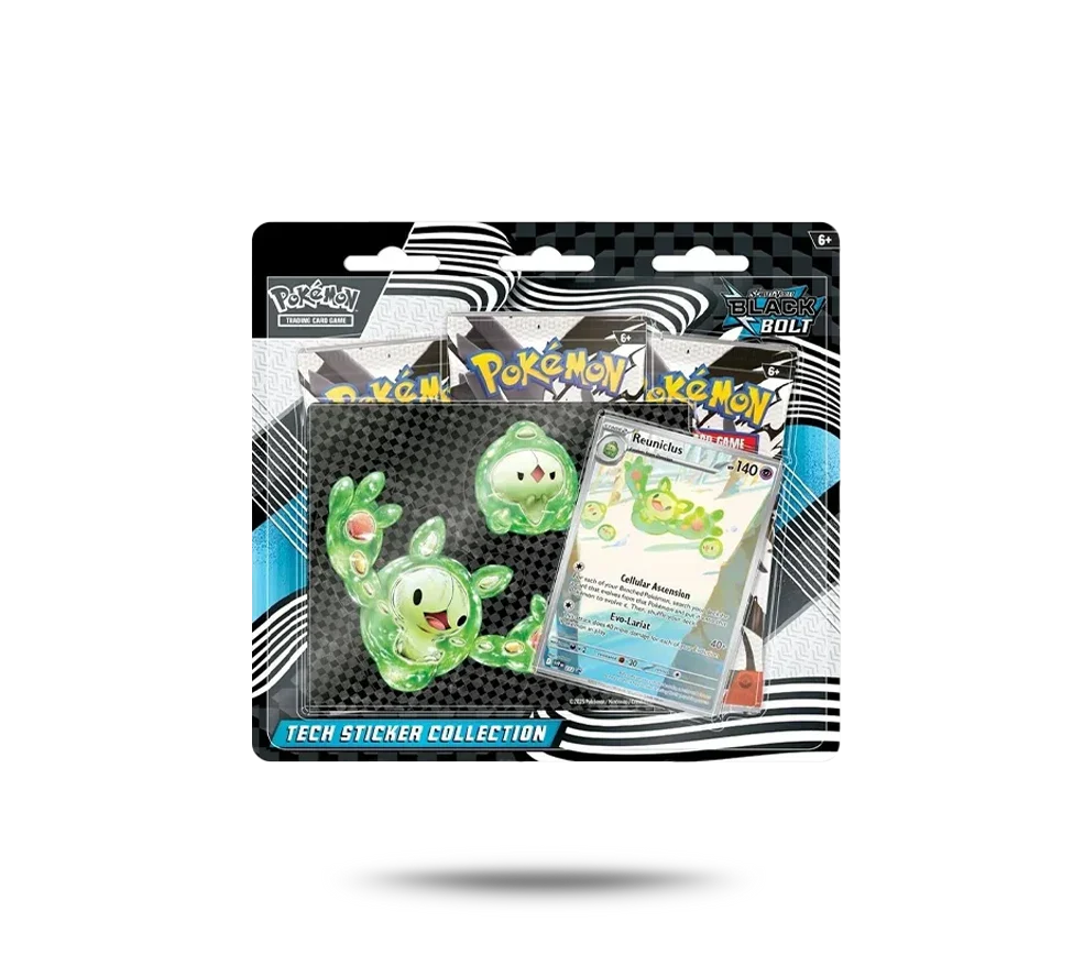 BLISTER PACK - COLECCIÓN CON PEGATINA FULGOR NEGRO [ES]